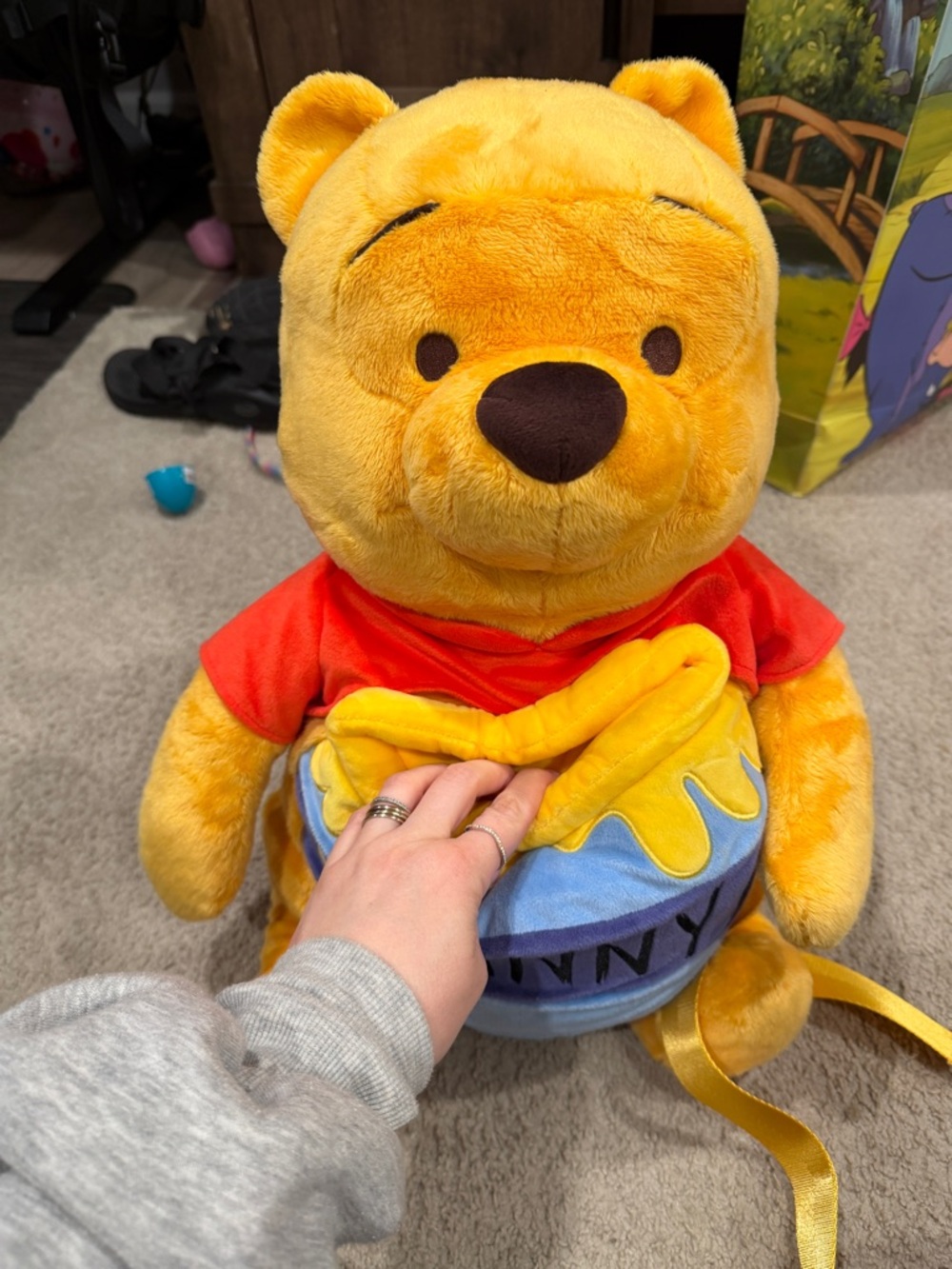 Disney parks  Winnie the Pooh Plush backpack - Picture 3 of 3